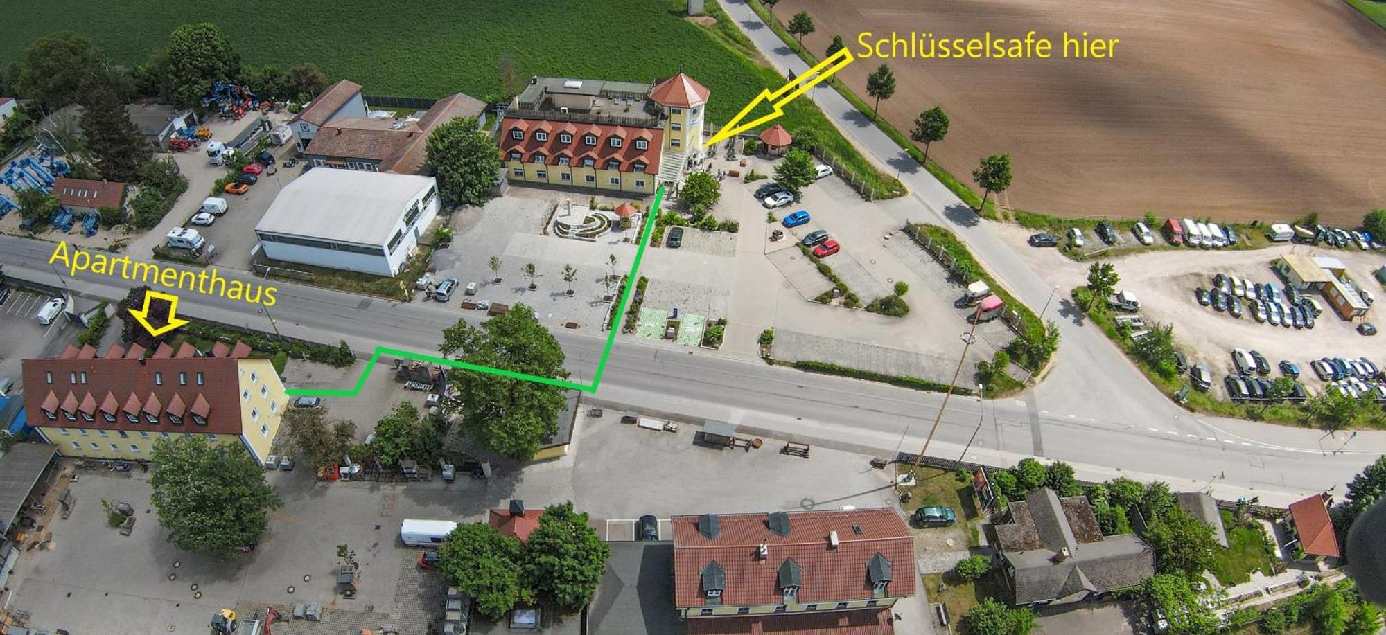 Komfort Apartmenthaus Haslbach FGZ Regensburg Exterior foto